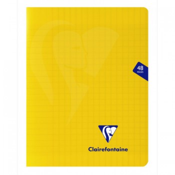 Cahier polypro 17x22 seyes - 48P