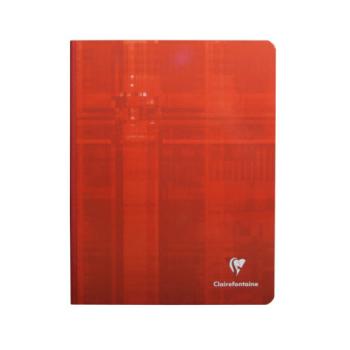 Cahier broché 17x22 cm - 192P - petits carreaux - 90g clfont