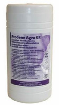 boite de 100 lingettes desinfectantes bleu agro sr 70