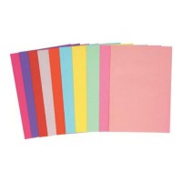 Paquet de 250 sous-chemises assorties 5 couleurs