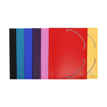 Chemise 3 rabats polypro couleur