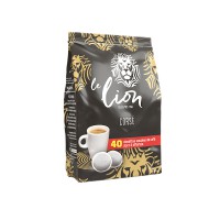6 Sachets de 40 dosettes 7g café LE LION Corsé 100% Arabica compatibles Senseo
