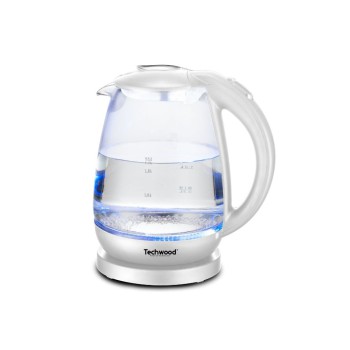 Bouilloire électrique sans fil "Verre" 1.7L - 2200W - Techwood
