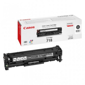 Cartouche CANON 718BK Noir 3400p