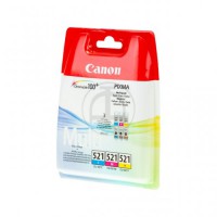 Cartouche CANON CLI521CMY pack 3 couleurs