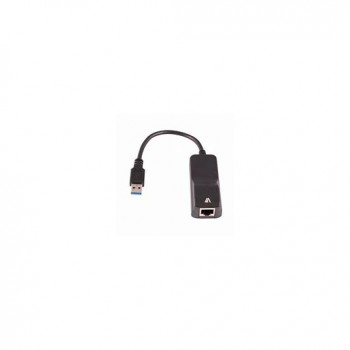 Adaptateur ethernet gigabit 3.2 gen1 a mâle vers rj45 femelle - noir