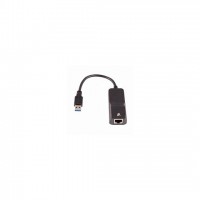 Adaptateur ethernet gigabit 3.2 gen1 a mâle vers rj45 femelle - noir