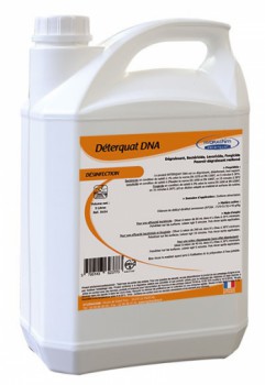 Deterquat dna 5l degraissant desinfectant peu moussant cca EN14476