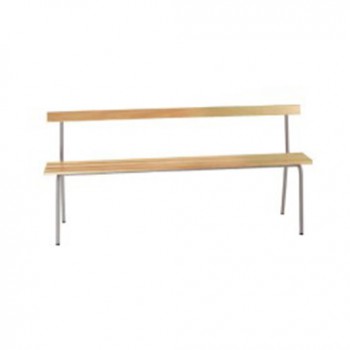 Banc avec dossier BOSTON maternelle L160 - T1