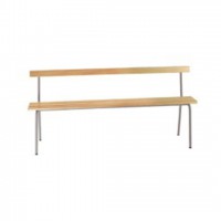 Banc avec dossier BOSTON maternelle L160 - T1