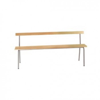 Banc avec dossier BOSTON maternelle L160 - T2