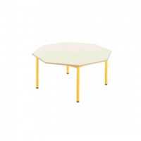 Table maternelle fixe octogonale NE - T1