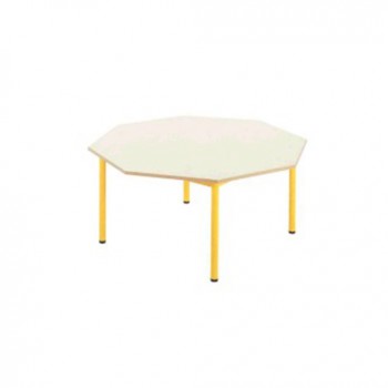 Table maternelle fixe octogonale NE - T3