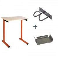 Table scolaire start 1 fixe ne 70 x 50 - t4