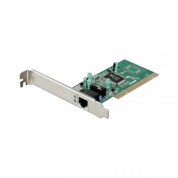 Carte gigabit ethernet - 10/100/1000base-t - carte enfichable - pci - 1 port