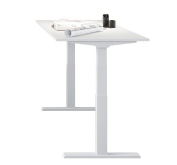 Bureau 140 x 80 cm réglable en hauteur