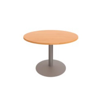 Table ronde D120 cm Ensemble - pied tulipe central - 3/4 personnes 