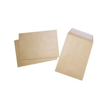 Paquet de 500 pochettes kraft - adcl - 162x229 - pefc