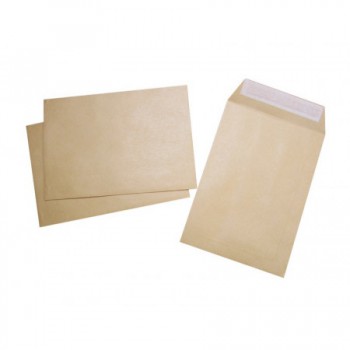 Paquet de 500 pochettes kraft ADCL 162x229 - pefc 