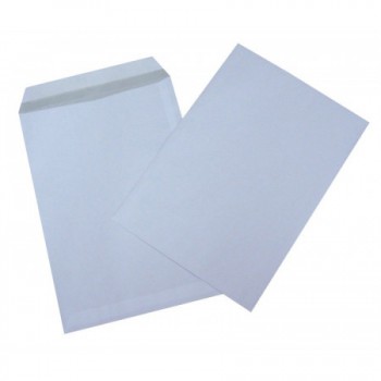 Paquet de 250 pochettes kraft blanches 229x324 - pefc