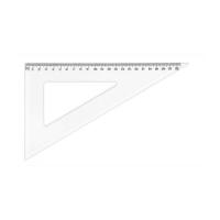 Equerre cristal 21 cm