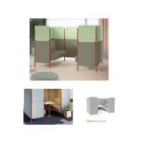 Alcove 4 à 6 personnes avec table En apparte