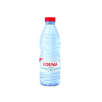 5 packs de 12 Bouteilles d'eau Edena - 60 bouteilles 0.5L