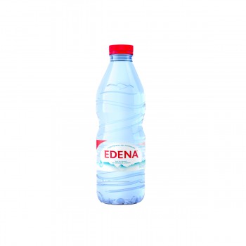 5 packs de 12 bouteilles d'eau Edena (60 x 0.5L)