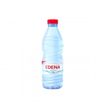 5 packs de 12 Bouteilles d'eau Edena - 60 bouteilles 0.5L