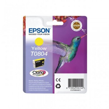 Cartouche Epson T0804 Jaune 250p