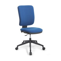 Siège de bureau Eros - sans accoudoir - noir