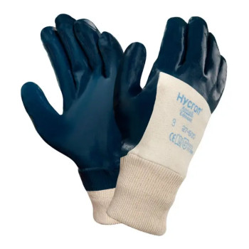 Gants enduction nitrile dos enduit