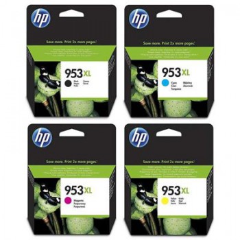 Cartouche HP 953XL 3HZ52AE Pack de 4 couleurs