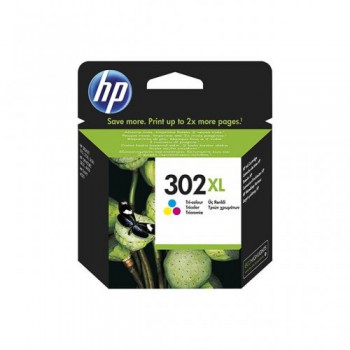 Cartouche HP 302XL F6U67AE Couleur 8 ml