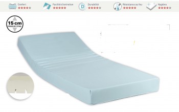 Matelas mémoire de forme top confort 90 x 190 cm