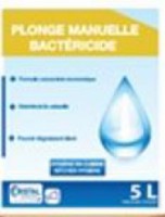 Liquide vaisselle 5l plonge manuelle desinfectant degraissant cca