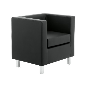 Chauffeuse 1 place Kubo noire