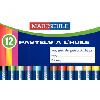 Boite de 12 craies pastel huile