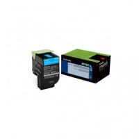 Cartouche Lexmark 80C2SC0 Cyan CX310 2000p