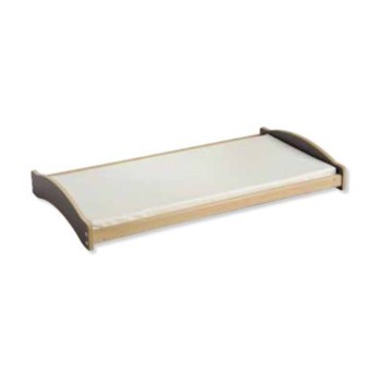 Lit d'appoint bas avec matelas