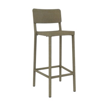 Tabouret haut en polypropylène Lisboa