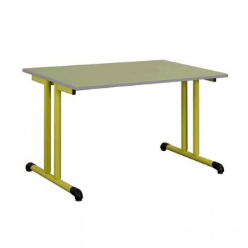 Table de restauration maternelle 120x80 cm - T1