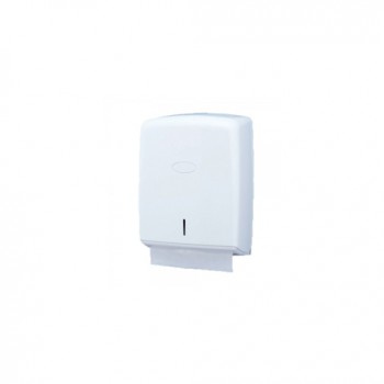 Distributeur essuie-mains pliés en Z abs blanc - sans installation