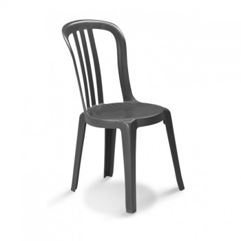 Chaise plastique monobloc de type Bistrot - T6