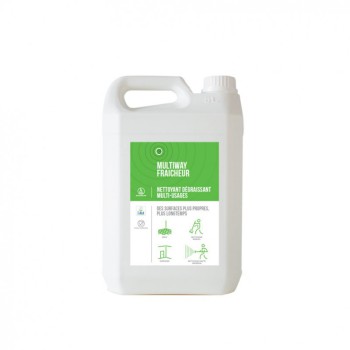 Nettoyant dégraissant multi-usages Multiway Fraicheur - 5L