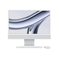 iMac 24in 4,5K M4 CPU 8 cœurs et GPU 8 cœurs, 16 Go, 256 Go SSD - Argent