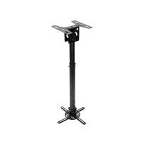 Support plafond universel long pour vidéoprojecteur - noir