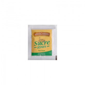 Sucre roux dose 1000 x 5g - Mascarin