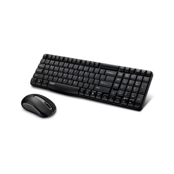 Ensemble Clavier + Souris sans fil noir