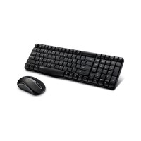 Ensemble Clavier + Souris sans fil noir